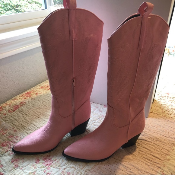 NIB Sold Out Dollskill Lemon Drop by Privileged Baby Late Last Night Cowboy Boot - Picture 4 of 7